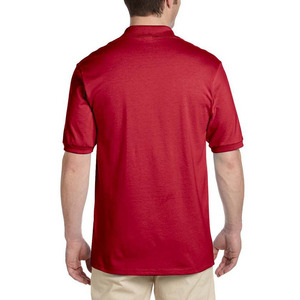 Chemise polo pour homme en coton polyester, taille plus, avec logo personnalisé, respirante, unie, sportive, à manches courtes, pour le golf - Product Image 6