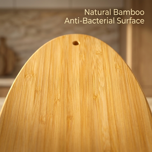 Tabla de Cortar Antibacteriana de Bambú Ecológica, 1.5 cm de Grosor, Duradera, Forma Cuadrada, Apta para Lavavajillas, Uso Doméstico en la Cocina, OEM ODM - Product Image 6