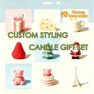 Christmas Cute Pointed Hat Gnome Soy Wax Handmade Scented <strong>Candle</strong> for <strong>Winter</strong> House Decor - Product Image 6