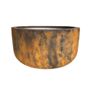 Nouvel ensemble de pots de jardin en fibre de verre, design personnalisé, écologiques, légers et durables, style rustique, fabriqués au Vietnam - Product Image 1