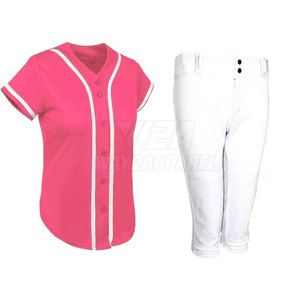 Conjunto de Uniforme Deportivo de Softbol con Camiseta y Pantalones para Práctica y Uso en el Día del Partido - Product Image 5