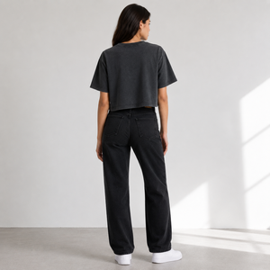 Camiseta de Mujer 2026 de Alta Calidad, Ligera, Vintage, de Algodón Suave, Transpirable, Corte Regular, Ecológica, Antiarrugas y de Secado Rápido - Product Image 2