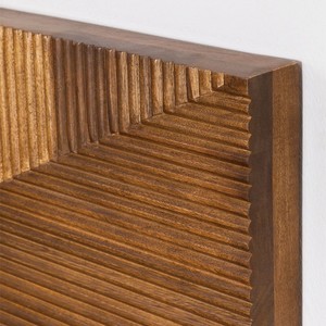 Cabecero Vandana Flux Zentrix para cama de 150 cm en madera de mango Baty - Product Image 4