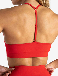 Ensembles de yoga et de fitness élastiques personnalisés pour femmes, soutien-gorge de sport à fort impact, vente en gros, haute qualité, nouvelle collection - Product Image 3