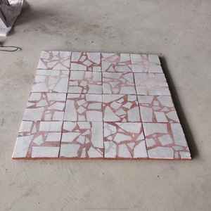 High Quality Engraved Cement <b>Tile</b> for Paver Outdoor 20x20cm Terrazzo Cement <b>Tiles</b> from Vietnam Factory Wholesale - Product Image 2
