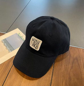 หมวกแก๊ปคุณภาพสูง ปักโลโก้ตามสั่ง ผ้าฝ้ายซักแล้ว ทรงวินเทจ ไม่เสริมโครง หมวกเบสบอลปักลาย - Product Image 4