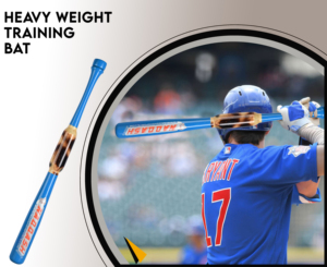 31"/ 35-oz Blue Heavy Weight Two Handed <b>Baseball</b> & Softball <b>bat</b> with Solid Pro Maple Wood by NAQQASH SPORTS - Product Image 2