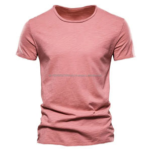T-shirt pour homme en coton de haute qualité, grande taille, léger, respirant, manches courtes, confortable, décontracté, tendance, coupe ajustée - Product Image 3