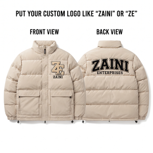 220 GSM Premium Quality Polyester Puffer <b>Jacket</b> Hooded Windproof Waterproof Camouflage <b>Pattern</b> Horizontal <b>Quilted</b> Panels Men's - Product Image 1