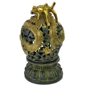 Traditional Home Fragrance <b>Bakhoor</b> Incense Burner with Artistic Design for Authentic <b>Oud</b> Enjoyment - Product Image 5