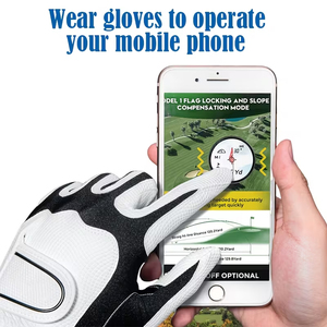 Custom Made Plus Size Left Hand Golf Gloves Sports Adjustable <b>Strap</b> Cabretta Sheepskin Leather Golf Gloves - Product Image 5