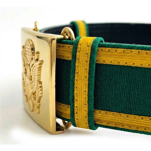 Ceinture Cérémonielle Tissée Personnalisée avec Sangle en Tissu et Boucle Métallique – Ceinture Cérémonielle Durable - Product Image 3