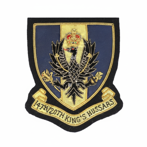 Badges brodés sur mesure de haute qualité, faits à la main, en bullion, à coudre, avec logo couleur personnalisé, forme et taille personnalisées, accessoires pour uniformes - Product Image 4