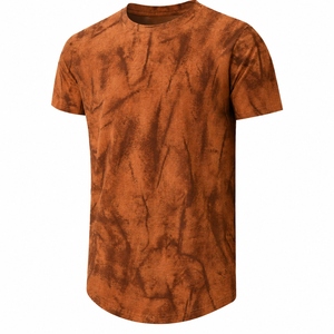 Camiseta de Cuello en V para Hombre de la Mejor Calidad, Diseño Personalizable con Logotipo Impreso, Manga Corta, Corte Ajustado, Ecológica, Cuello Redondo de Alta Calidad - Product Image 6