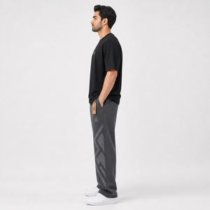 Pantalones de Hombre Personalizados OEM/ODM, Estilo Jogger, de Lona, Casuales, para Invierno, Resistentes, Transpirables, Ecológicos, de Secado Rápido, Corte Holgado, 100% Algodón - Product Image 4