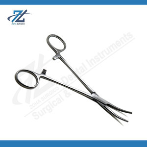 คีมหนีบหลอดเลือด Rankin Crile Hemostat แบบโค้ง 5.5"–6.25" แบบล็อค ผลิตจากเหล็กกล้าไร้สนิมคุณภาพสูง สำหรับผ่าตัด ผลิตในประเทศปากีสถาน - Product Image 5