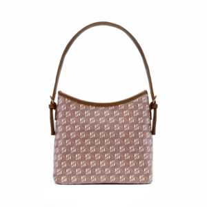 กระเป๋าสะพายข้างผู้หญิงลายดอกไม้โบราณ ขนาดใหญ่ จุของได้เยอะ สะพายไหล่เดียว สีพื้น มีซิปปิด ซับในโพลีเอสเตอร์ - Product Image 1