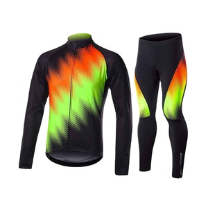 Vêtements de cyclisme pour femmes de haute qualité, ensembles réversibles à manches longues, respirants, pour vélo de route et de montagne - Product Image 1