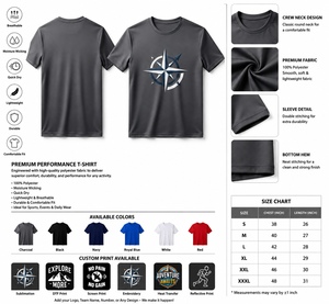 Men Custom Printed Athletic T <b>Shirt</b> <b>Moisture</b> <b>Wicking</b> Lightweight Sportswear <b>Shirt</b> for Gym and Running - Product Image 5