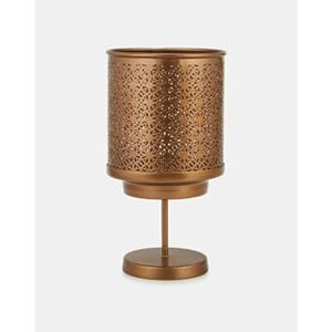 Porte-bougie en métal antique pour la maison, les mariages, Noël, les fêtes, la décoration de table, les bougies - Product Image 2