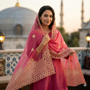 Voiles en mousseline en gros : Nouveauté – Châles longs brodés de fleurs et de strass pour femmes, doux, légers et respirants, parfaits pour le quotidien et l'été - Product Image 2