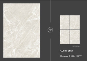 Large Format Modern Porcelain Tile ACCENTS 120x180 cm 9mm Thick Digital Glaze High Glossy Finish Anti-Slip Acid Resistant - Product Image 6