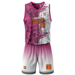 Ensemble d'uniformes de basketball respirants personnalisés par sublimation |   Shorts en jersey sans manches |   Vêtements de sport d'été pour équipes |   Séchage rapide pour hommes - Product Image 2
