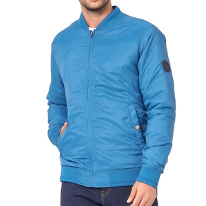 2026 Wholesale High Street <b>Stand</b> Collar Bomber Jacket Windproof Coat with Zipper Pockets Light <b>Weight</b> Bomber Jackets - Product Image 1