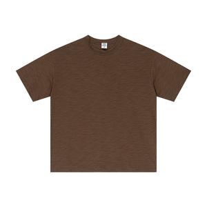เสื้อยืดคอตตอน 100% หนัก 220 กรัม ทรงหลวม ใส่ได้ทั้งชายและหญิง สกรีนโลโก้ได้ ลายกราฟิกคุณภาพสูง - Product Image 5