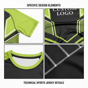 Fabricante de Camisetas de Manga Corta Personalizadas, Camiseta Deportiva Sublimada Personalizada de Talla Grande para Hombre - Product Image 6