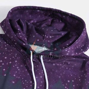 New Arrival <b>Men</b> <b>Pullover</b> Sublimation Hoodies Cotton Blended Winter Use OEM Service High Quality Sublimation Hoodie - Product Image 3