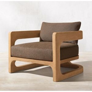 Conjunto de Sillas de Jardín Modernas de Madera de Teca, Muebles de Patio, Proveedor de Indonesia, Asientos de Jardín de Madera Maciza - Product Image 6