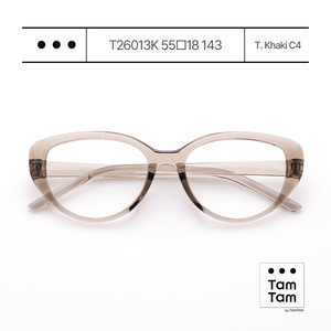 Lunettes de vue Tam Tam Cat Eye T26013K 55 18 143 T. Khaki C4 Monture complète pour femmes, correction de la vue, personnalisable, marque privée - Product Image 1