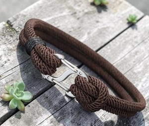 SNH Handmade Adjustable Braided <b>Leather</b> & Cotton Cute Rope <b>Bracelet</b> for Children's-Anniversary All Religious - Product Image 2
