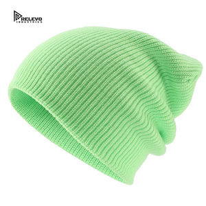 Soft Knit Beanie Hat <b>Winter</b> Warm <b>Cap</b> for Men Women Custom Logo Stretch Skull <b>Cap</b> OEM Bulk Production - Product Image 4