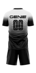 Uniformes de Fútbol al por Mayor, Nuevo Estilo con Logotipo y Tela Personalizados, 100% Poliéster, Uniformes de Fútbol Originales, Ropa Deportiva OEM - Product Image 4