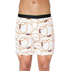 Boxers pour hommes respirants et écologiques en Spandex/Coton, fabriqués directement en usine, taille haute, design personnalisé, impression numérique sans couture - Product Image 3