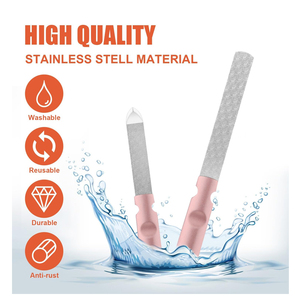 Cortaúñas profesional para el cuidado de las uñas, herramienta compacta para el cuidado de las uñas con acabado duradero, lima de uñas de superficie fina - Product Image 5