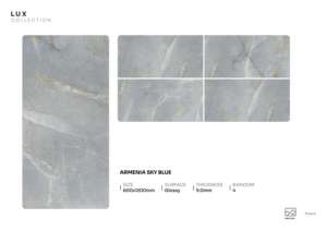 Panel de Porcelana Brillante Urban Shine de 600x1200mm (60x120cm, 24x48 Pulgadas), Superficie Arquitectónica Contemporánea de Alto Brillo - Product Image 2