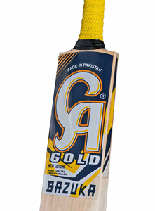 Bate de Cricket Gold Bazuka Edition CA Sports, de Madera de Sauce, para Entrenamiento con Pelota Dura, Uso en Exteriores - Product Image 6