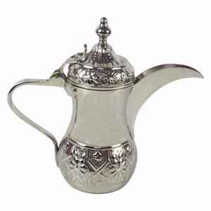 Cafetera Árabe Clásica Dallah, Olla de Cobre Hecha a Mano, Cafetera Tradicional de Oriente Medio para Servir en Casa, Cafetería o Restaurante - Product Image 1