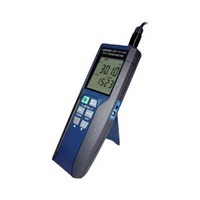 Enregistreur de données de précision avec thermomètre à thermocouple et capteur PT100 en platine, communication USB, matériau plastique, personnalisable ODM