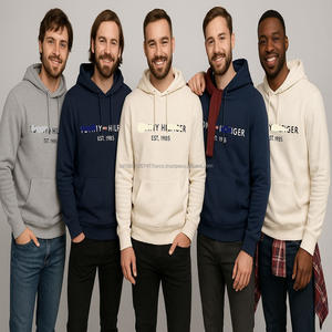 Sudaderas con Capucha de Invierno para Hombre, Sudadera con Cierre, Forro Polar, Algodón, Poliéster, Lote de Ropa de Bangladesh, Sudadera Surtida al por Mayor - Product Image 1