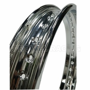 Hochwertige PROWEL ISO9001 Zertifizierte WM 1,60x17 Zoll Chrom-Stahlfelge für CG 125 Neue Motorrad-Ersatzfelge - Product Image 6