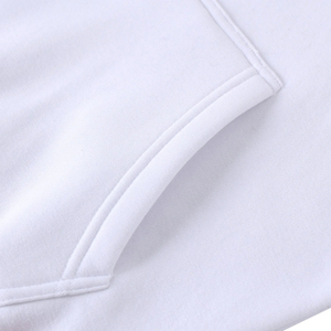 Sweat-shirt blanc à col rond pour femme, manches longues, rayures rouges, tricoté, décontracté, pour l'automne, 100% coton, broderie en silicone Greek Life - Product Image 3