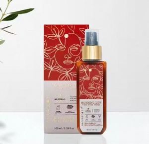 Tónico de Agua de Rosas Sin Sulfatos, Spray de Hidrolato de Agua de Rosas, Agua de Rosas Pura, Tónico Natural para la Piel - Product Image 1
