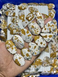 Cabujón de Jaspe Oceánico Suelto Hecho a Mano al por Mayor, Tamaño y Forma Estándar, 100% Jaspe Oceánico Natural - Product Image 4