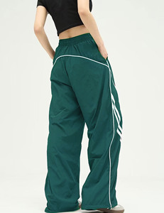 Pantalones Cargo Baggy Personalizados con Cordón para Mujer, de Poliéster, Casuales, Transpirables, Duraderos, con Cintura Alta Elástica - Product Image 6