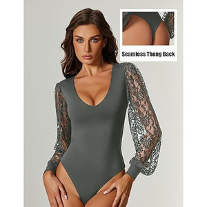 Body de malla transparente de moda Solid Trader, color liso, tirantes ajustables, top de una pieza, ropa de playa para mujer - Product Image 2