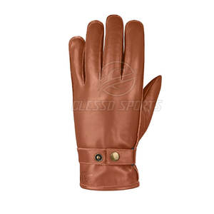 Gants en cuir pour hommes, doux, chauds, élégants, confortables, pour l'extérieur, décontractés, de qualité supérieure, classiques, gants en cuir pour hommes - Product Image 3